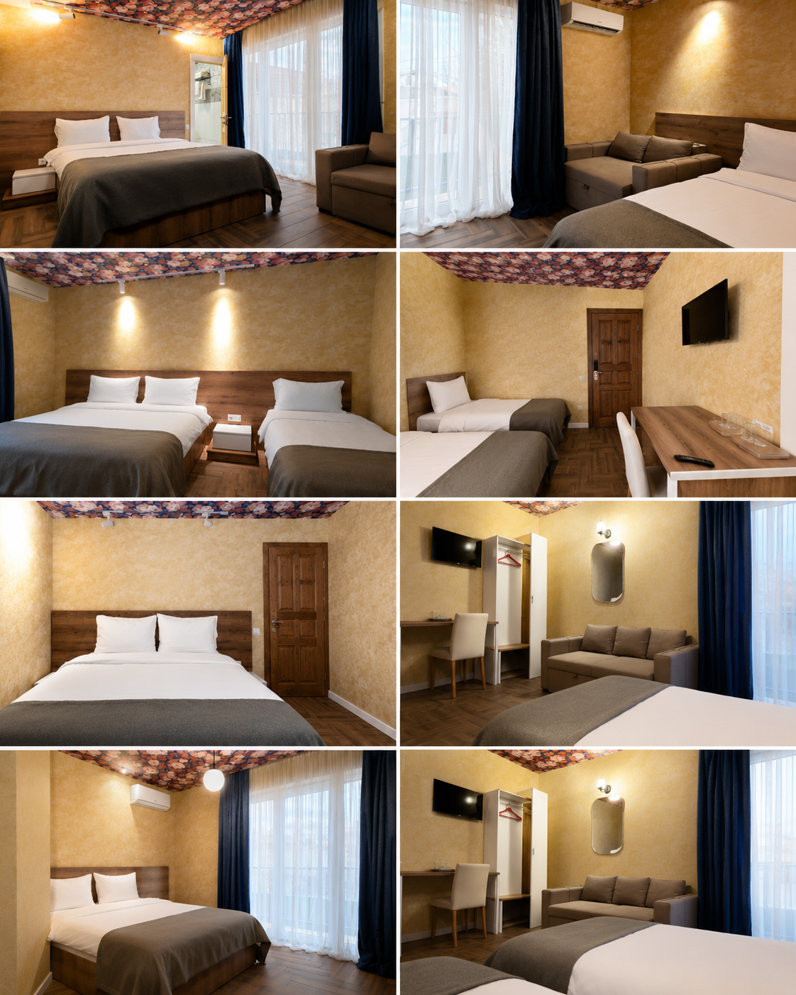 Hotel rooms at Hotel Nutsa in Old Tbilisi
