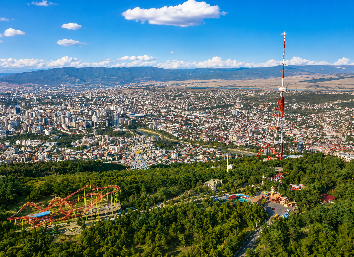 Tbilisi Funiculior view
