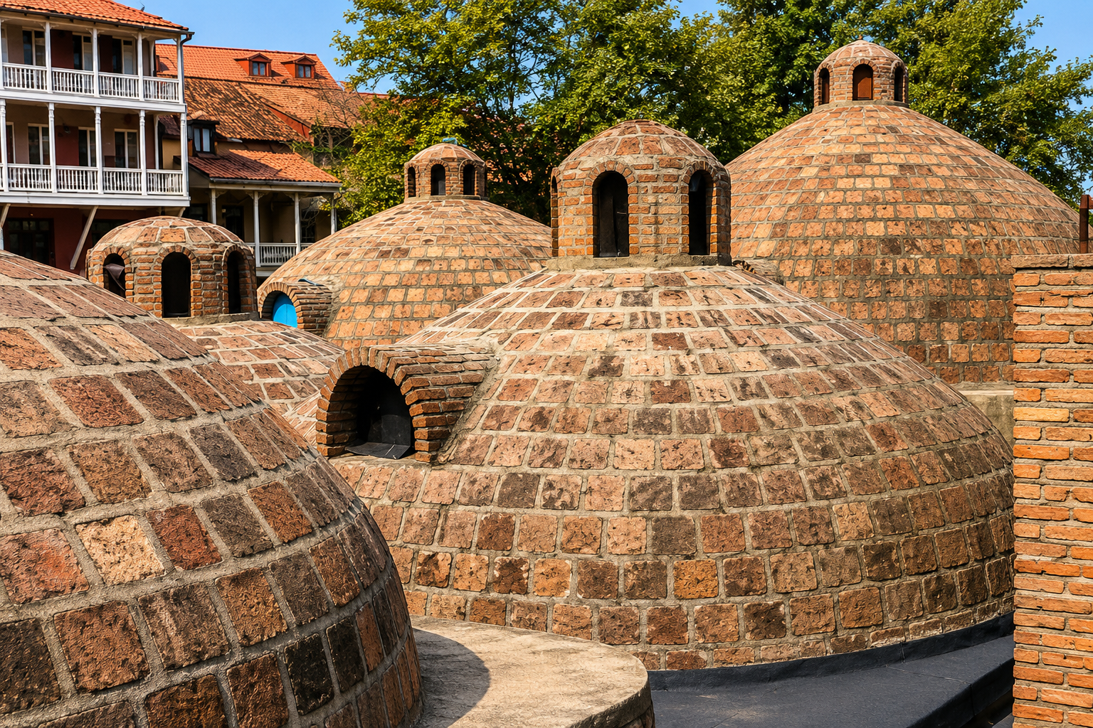 Sulfur baths in Tbilisi
