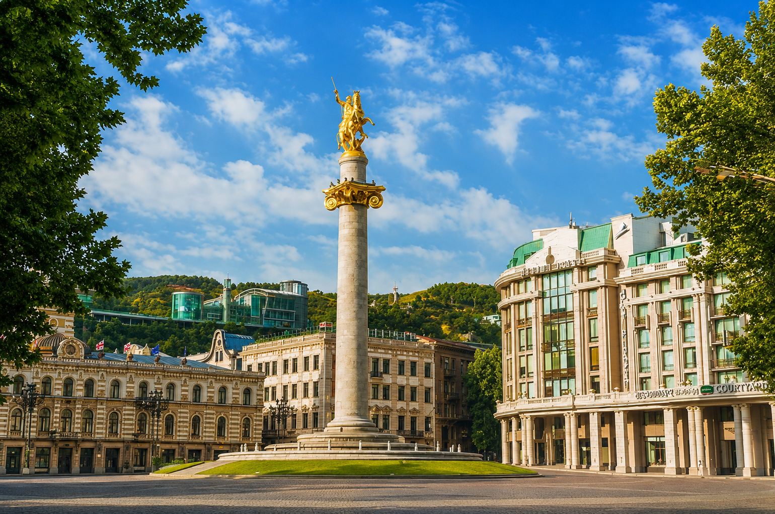 Freedom Square Tbilisi