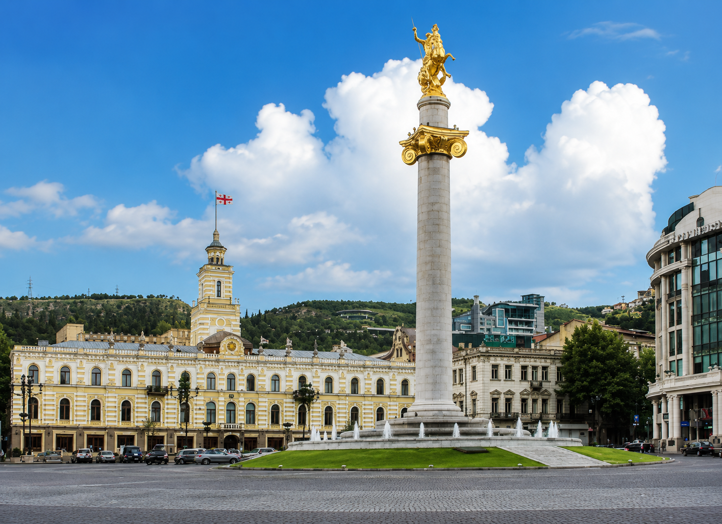 Freedom Squere Tbilisi