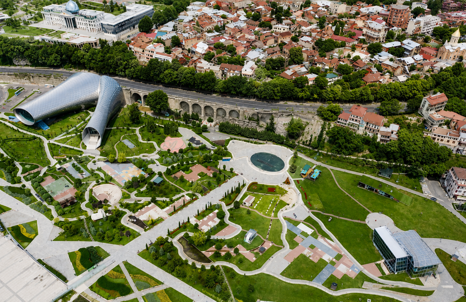 Rike Park in Tbilisi
