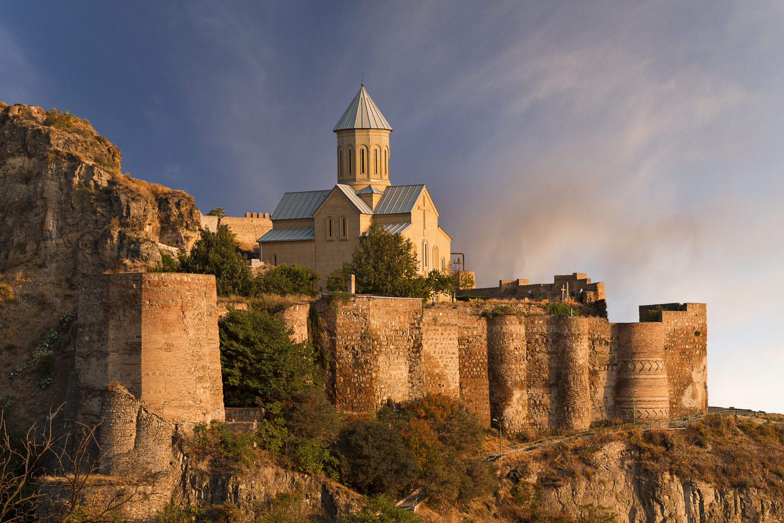 Narikala Fortress overlooking Tbilisi